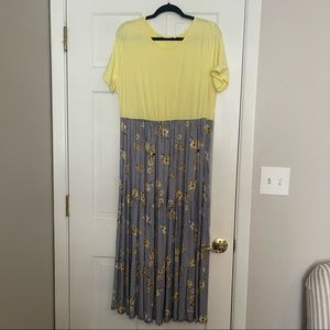Boutique Tiered Maxi Dress XL